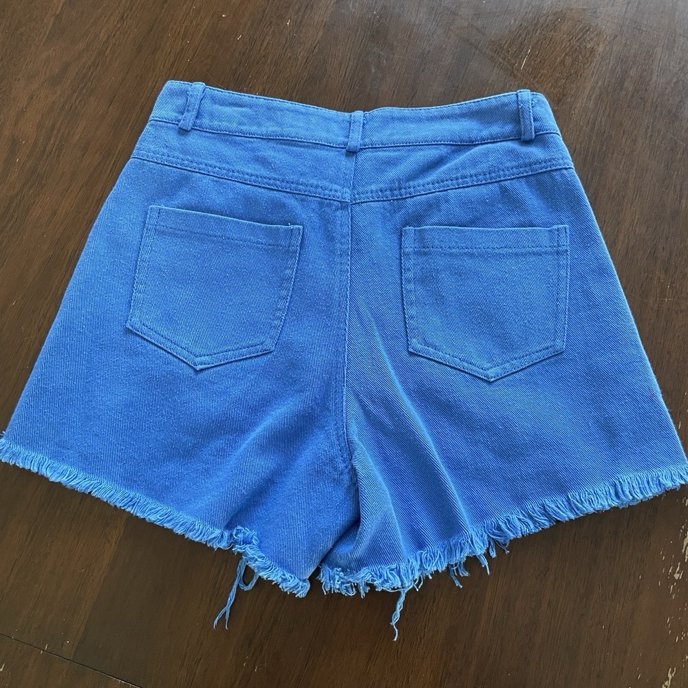 Blue B Women's High Rise Rhinestone Fringe Shorts - Small Cowgirl Rodeo Festival - Picture 13 of 13